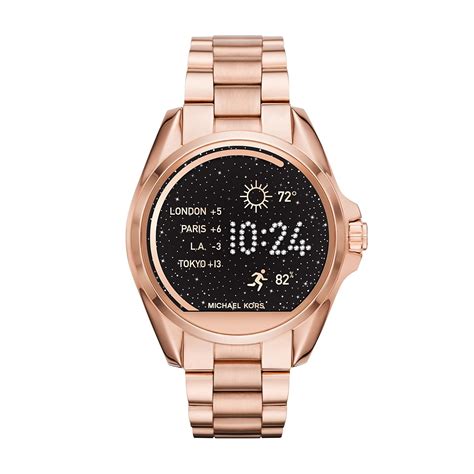 michael kors access smartwatch mkt5004 rose|Gen 4 Bradshaw Rose Gold.